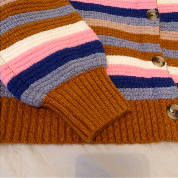 Madewell Striped Cardigan Sweater - Picture 6 of 7